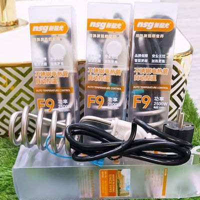 NSG F9 Water Heating Rod  2500W – Fast Heating Shockproof
