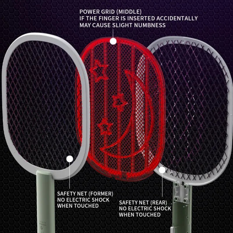Rechargeable Mosquito Racket
