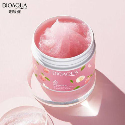 Bioaqua Peach Extract Fruit Acid Exfoliating Face Gel Cream 140g | Original.
