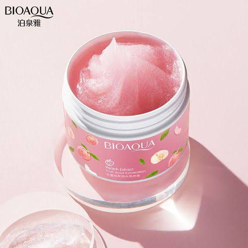 Bioaqua Peach Extract Fruit Acid Exfoliating Face Gel Cream 140g | Original.