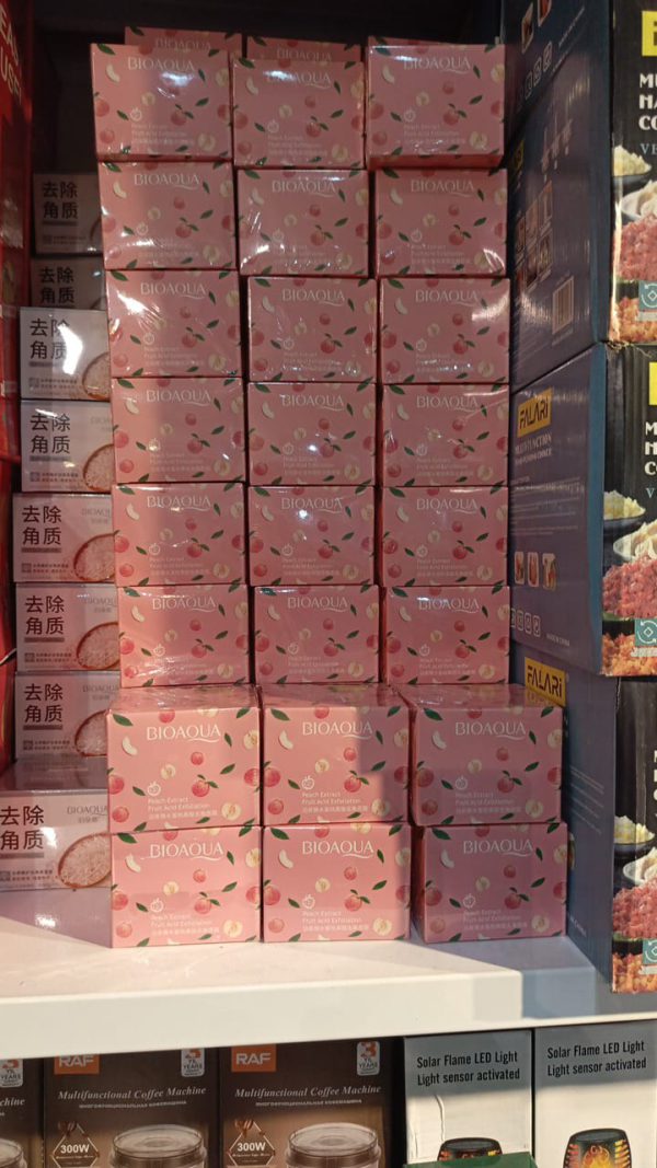 Bioaqua Peach Extract Fruit Acid Exfoliating Face Gel Cream 140g | Original.