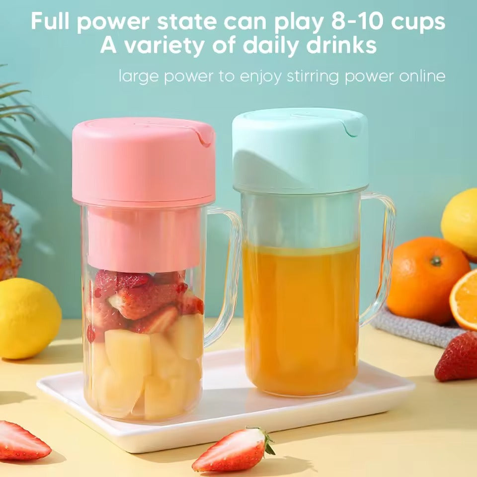 portable mini juicer blender with straw cup