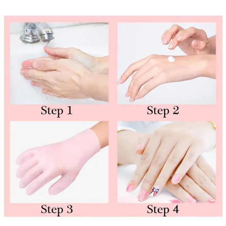 Gel Gloves Moisturizing Whitening Exfoliating